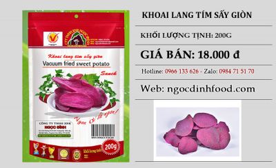 KHOAI LANG TÍM SNACK